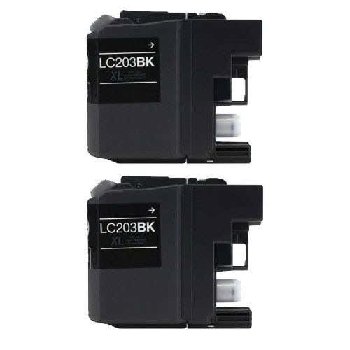 Brother LC203/LC201 Black High-Yield Compatible Ink Cartridge Carrotink